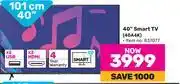 Game Hisense 40(101cm) smart tv 40a4k offer