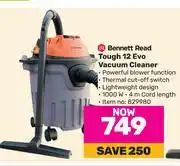 Game Bennett read tough 12 evo vacuum cleaner offer