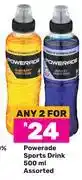 Game Powerade sports drink assorted-for any 2 x 500ml offer