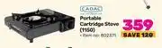 Game Cadac portable cartridge stove 1150 offer