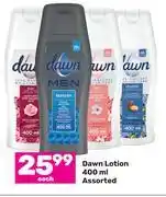 Game Dawn lotion assorted-400ml each offer