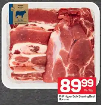 Pick n Pay PnP Hyper Bulk Stewing Beef Bone-in offer