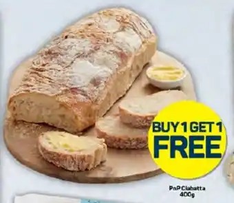 Pick n Pay PnP Ciabatta 400g offer