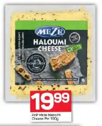 Pick n Pay PnP Meze Haloumi Cheese Per 100g offer