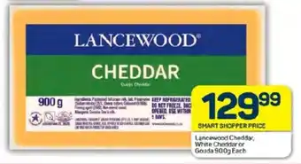 Pick n Pay Lancewood Cheddar, White Cheddar or Gouda 900g Each offer