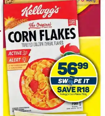 Pick n Pay Kellogg's Corn Flakes 750g offer