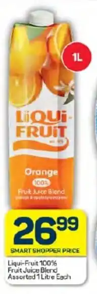 Pick n Pay Liqui-Fruit 100% Fruit Juice Blend Assorted 1 Litre Each offer
