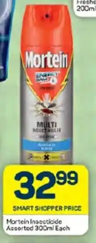 Pick n Pay Mortein Insecticide Assorted 300ml Each offer