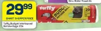 Pick n Pay Tuffy Budget interleaved Refuse Bags 20s offer
