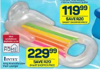 Pick n Pay INTEX King Kool Inflatable Pool Lounger offer