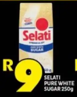 Shoprite SELATI PURE WHITE SUGAR 250g offer