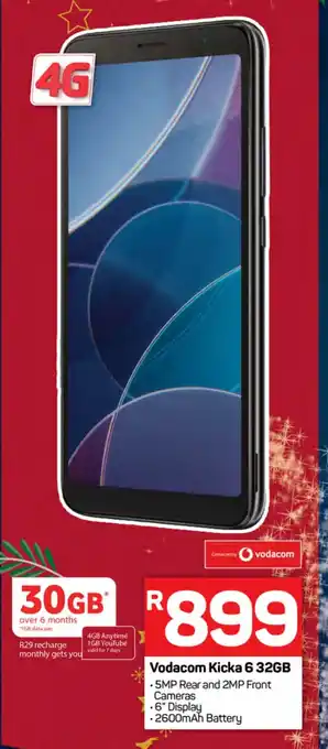 Pick n Pay Vodacom Kicka 6 32GB offer