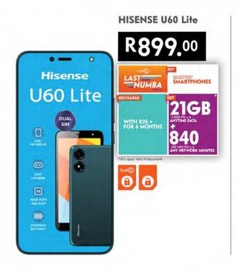 Pick n Pay Hisense U60 Lite offer