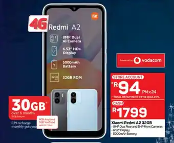 Pick n Pay Xiaomi Redmi A2 32GB offer
