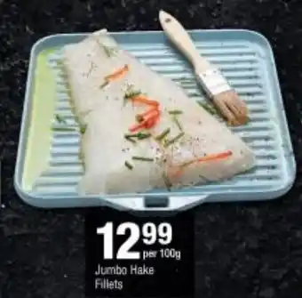Checkers Jumbo Hake Fillets offer