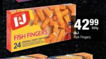 Checkers I&J Fish Fingers 600g offer
