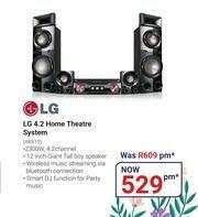 Teljoy LG 4.2 Home Theatre System ARX10 offer
