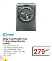 Teljoy Candy 7Kg Anthracite Smart Pro Front Loader Washing Machine CSO1275TR3R/1-ZA offer