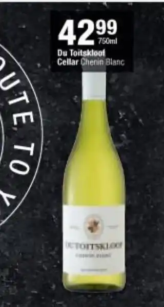 Du Toitskloof Cellar Chenin Blanc 750ml