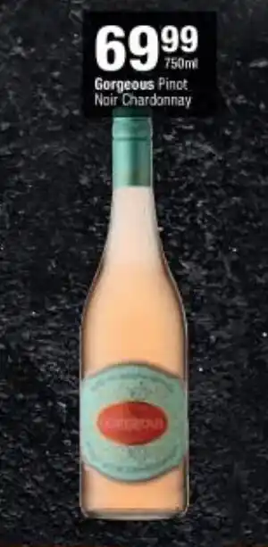 Gorgeous Pinot Noir Chardonnay 750ml