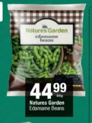 Checkers Natures Garden Edamame Beans offer