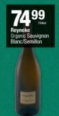 Checkers Reyneke Organic Sauvignon Blanc Semillon 750ml offer