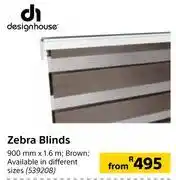Designhouse zebra blinds 539208