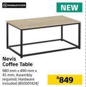 Builders Warehouse Home & kitchen nevis coffee table offer