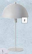 Builders Warehouse Dh dome table lamp (white & black) offer
