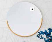 Builders Warehouse Gold trim round mirror 600mm x 600mm offer