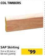Builders Warehouse Col timbers sap skirting offer
