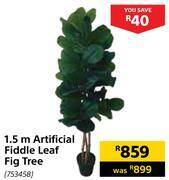 Builders Warehouse 1.5m artificial fiddle leaf fig tree offer