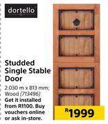 Builders Warehouse Dortello studded single stable door offer