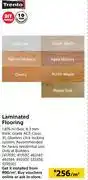 Builders Warehouse Trento laminated flooring-per sqm offer