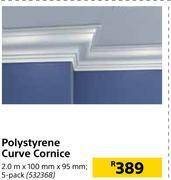 Builders Warehouse Polystyrene curve cornice 532368 offer