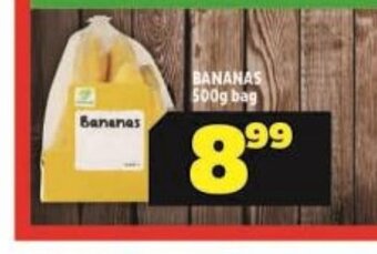 Usave Bananas 500g Bag offer