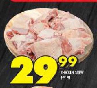 Shoprite Chicken Stew per kg offer