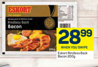 Pick n Pay Eskort Rindless Back Bacon 200g offer