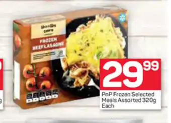 Pick n Pay PnP Frozen Selected Meals Assorted 320g each offer