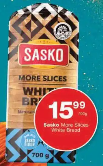 Checkers Sasko More Slices White Bread offer