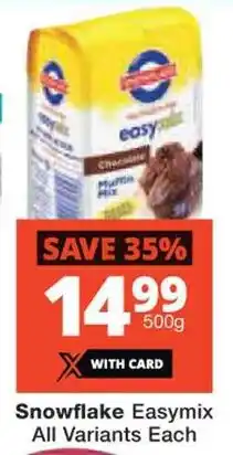 Checkers Snowflake Easymix All Variants Each offer