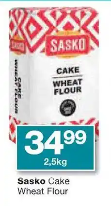Checkers Sasko Cake Wheat Flour offer