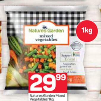 Pick n Pay Natures Garden Mixed Vegetables 1kg offer