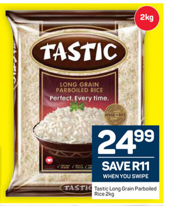 Pick n Pay Tastic Long Grain parboiled Rice 2kg offer