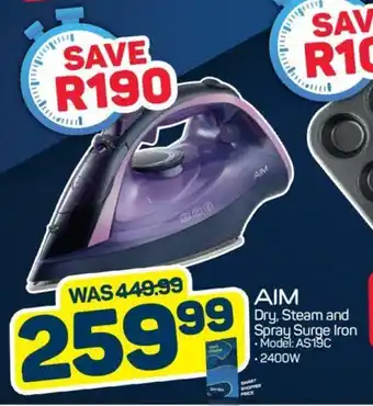 Pick n Pay AIM Dry, Steam and Spray Surge Iron offer