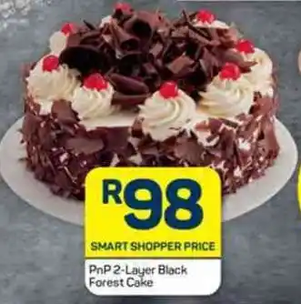Pick n Pay PnP 2-Layer Black Forest Cake offer