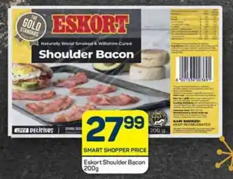 Pick n Pay Eskort Shoulder Bacon 200g offer