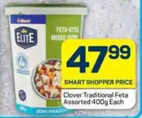 Pick n Pay Clover Traditional Feta Assorted 400g Each offer