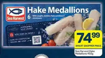 Pick n Pay SMART SHOPPER PRICE Sea Harvest Hake Medallions 450g offer