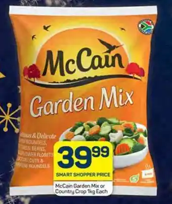 McCain Garden Mix or Country Crop 1kg Each